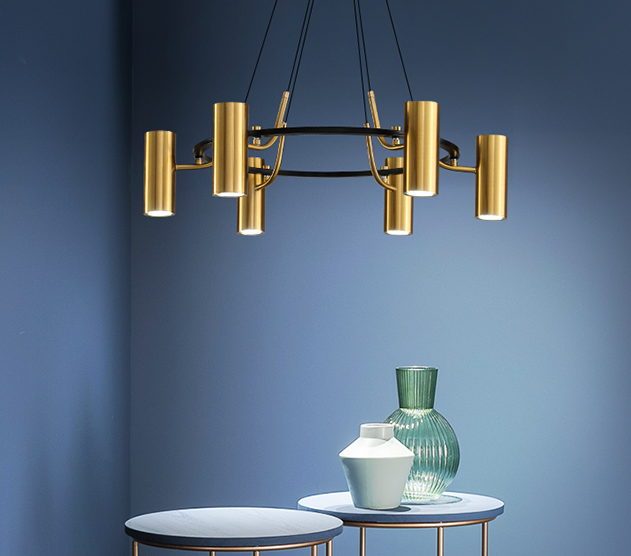 LED Cylinder Spot Light chandelier