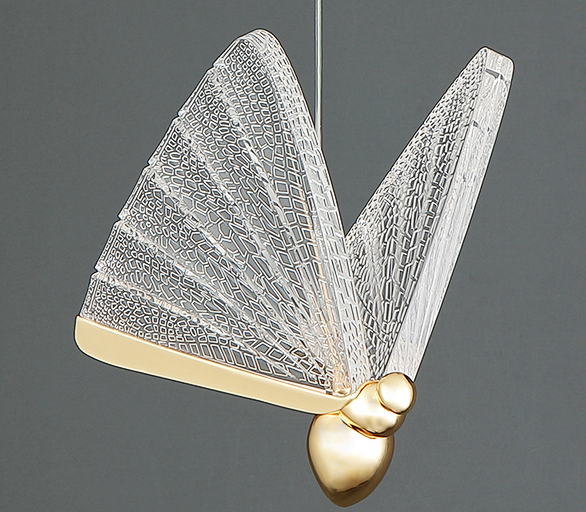 Creative Art Deco Butterfly Pendant Light