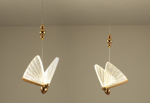 Creative Art Deco Butterfly Pendant Light