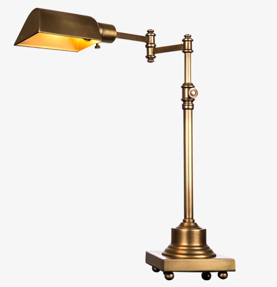 Loft Antique Swing Arm Desk Working Lamp