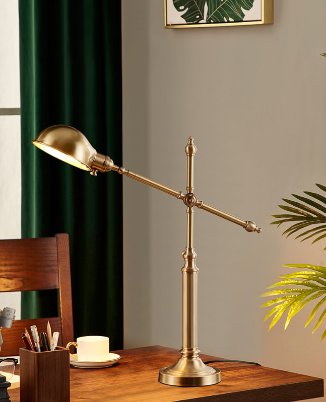 American retro Modern Bedside Lamp Study Work Lamp