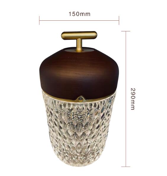 Portable Crytal Touch LED Table Lamp