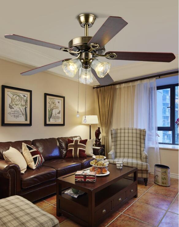 Belecome Modern Ceiling Fan with Light Kit