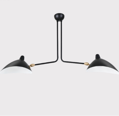 Serge Mouille ceiling lamp