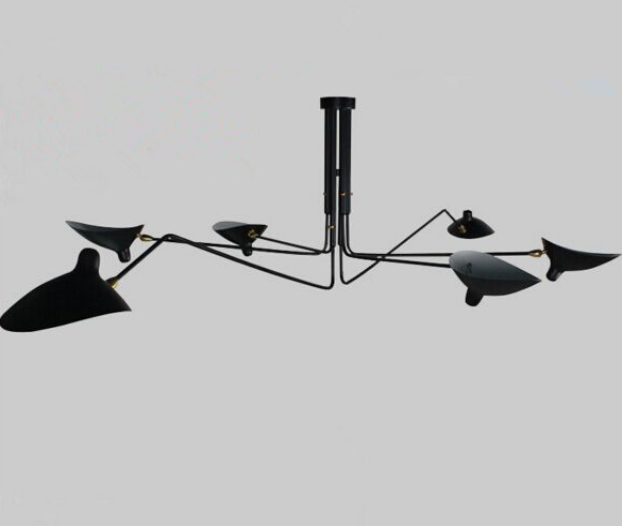 Serge Mouille ceiling lamp