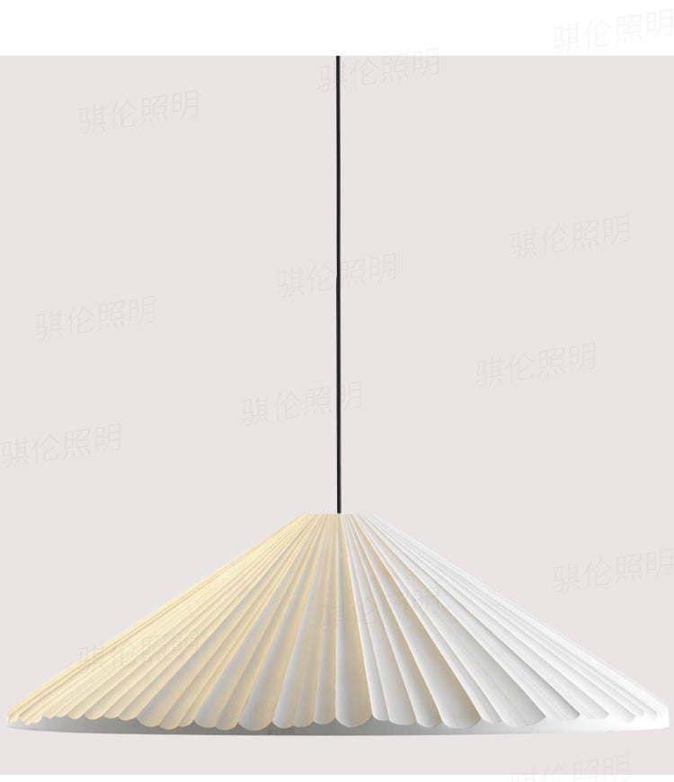 Nordic Macron Folded Resin Lampshade Pendant Lamp