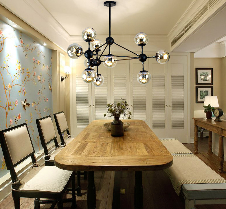 Pluto Industrial Chandelier Replica