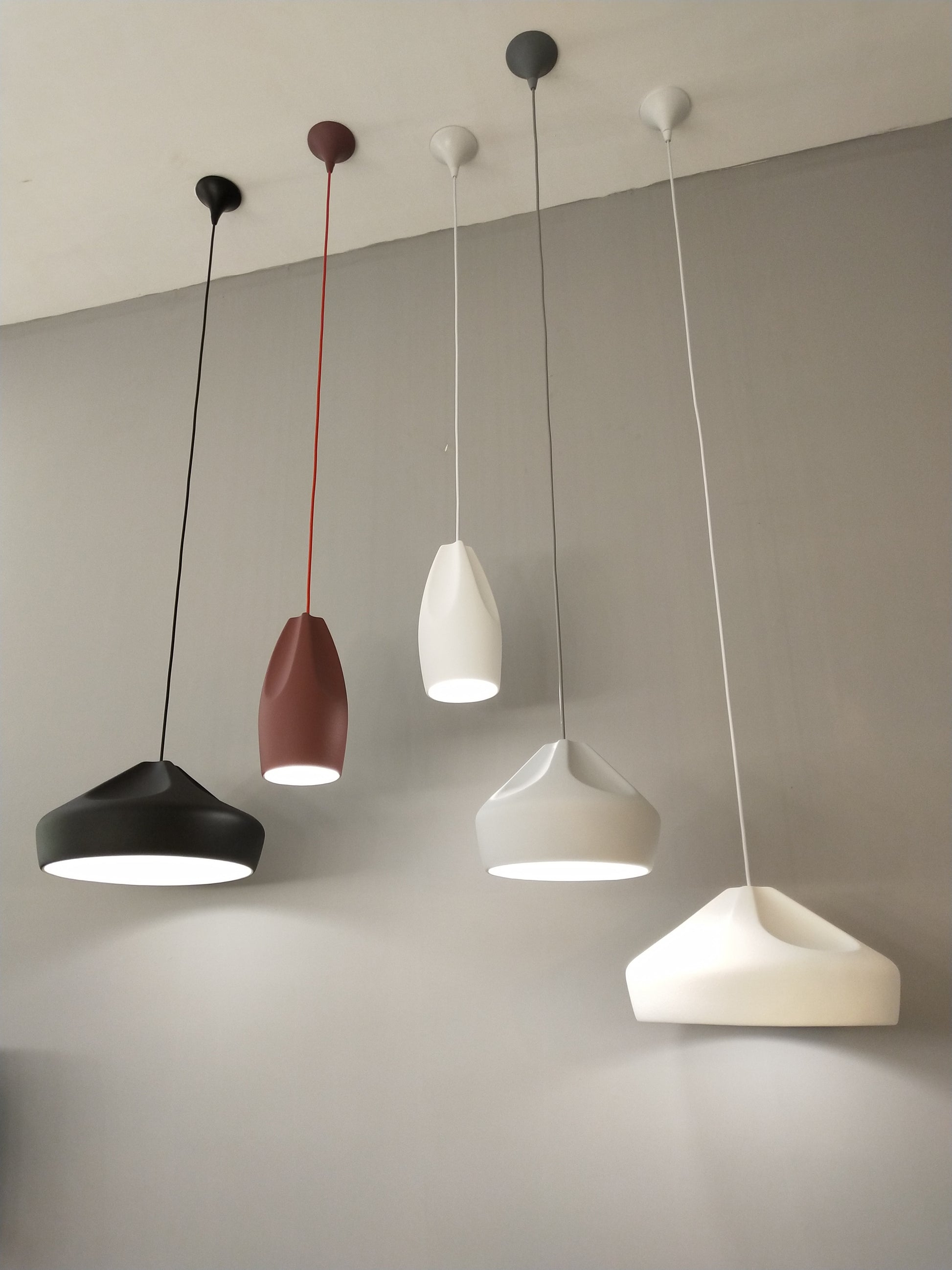 Pleat Box Pendant