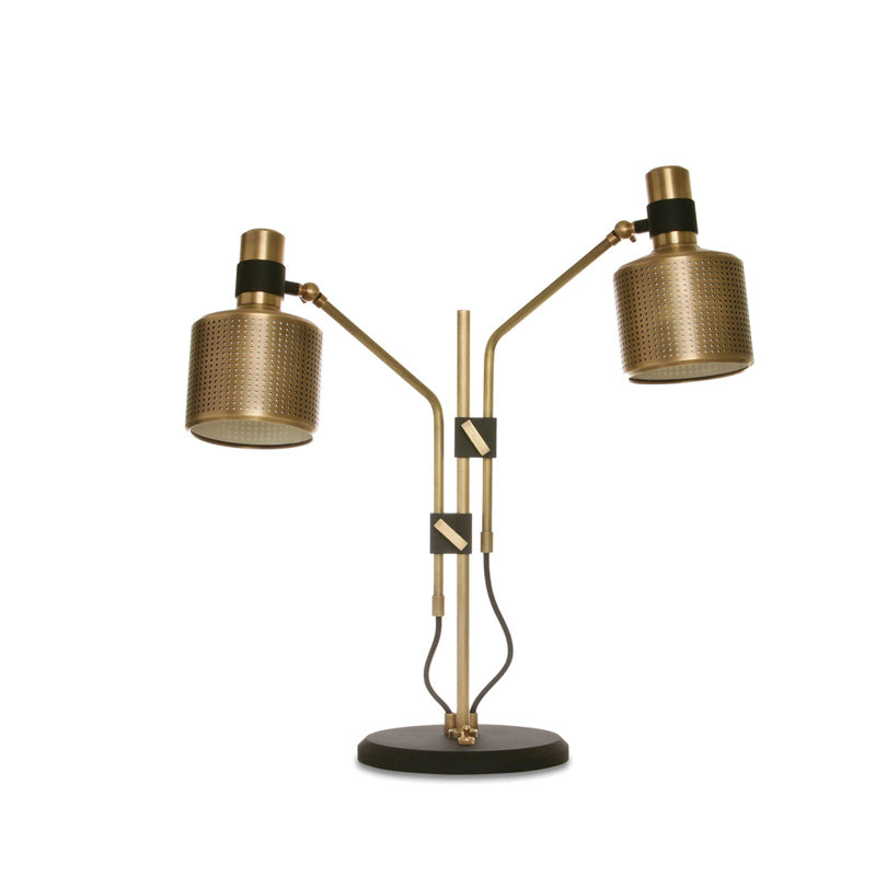 Riddle Metal Table Lamp