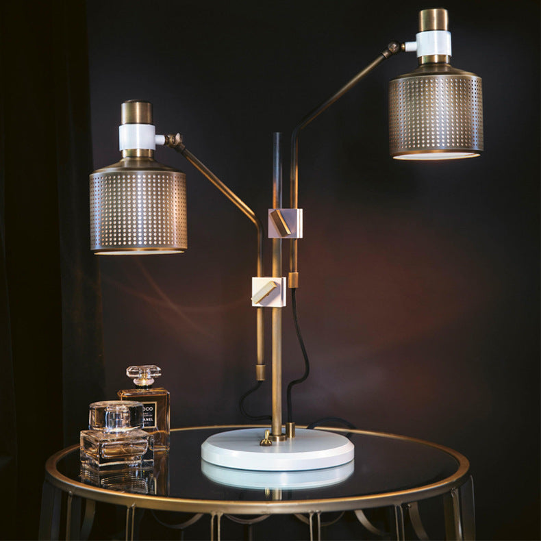 Riddle Metal Table Lamp