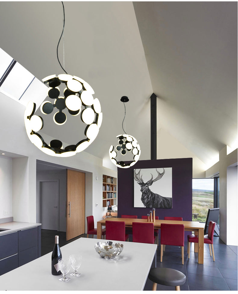 acrylic modern led lamp chandelier