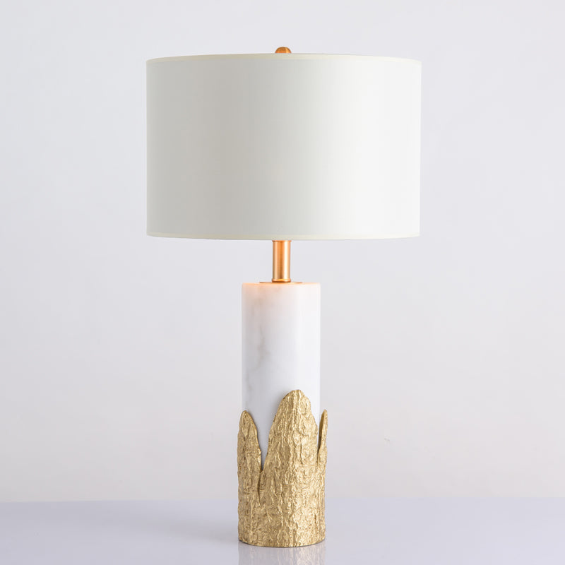 amber mosaic table lamp