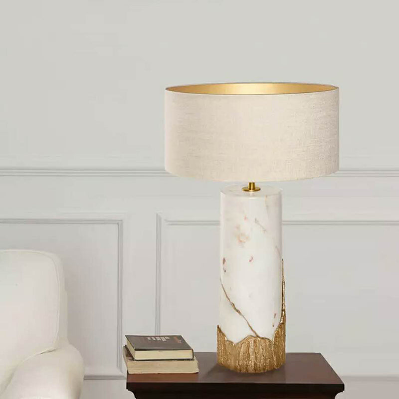 amber table lamp