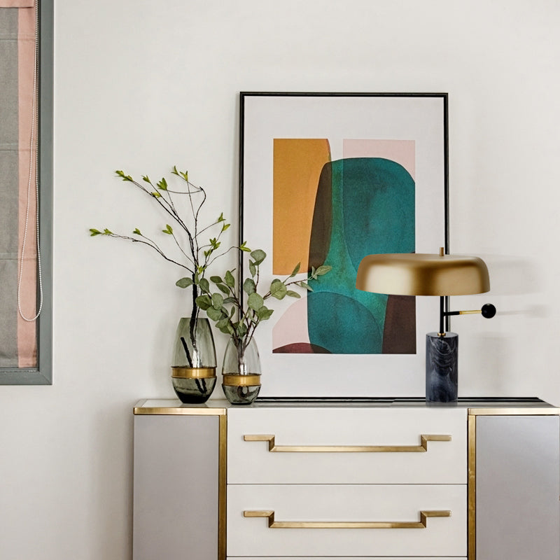 bedside table lamp black