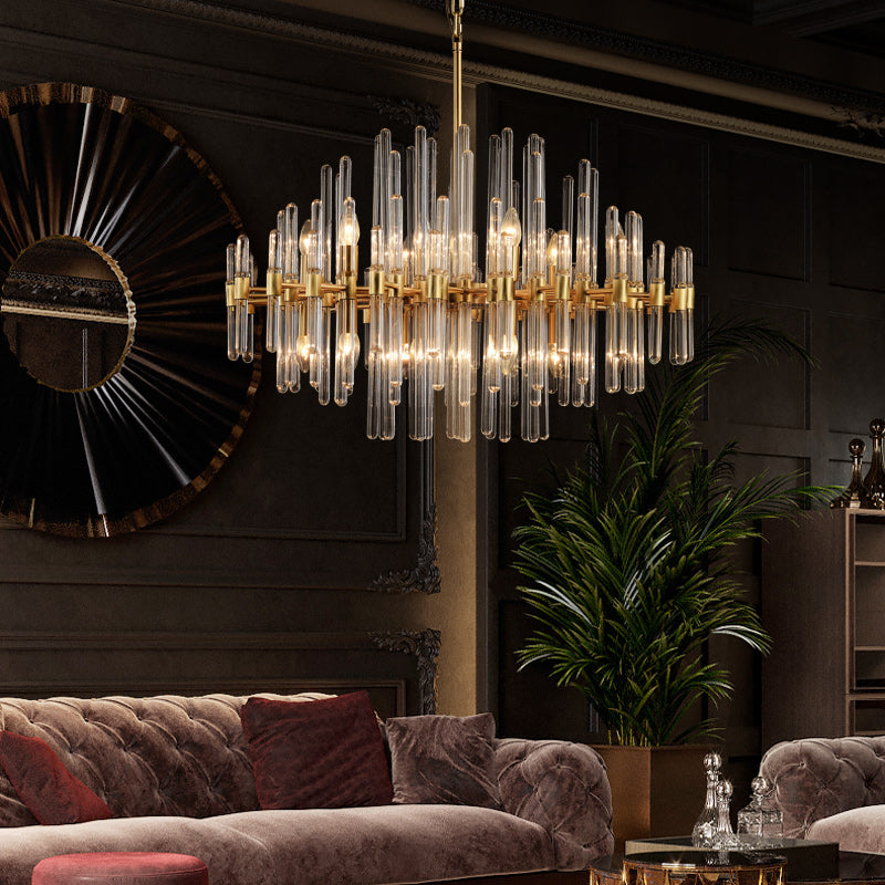 black crystal chandelier