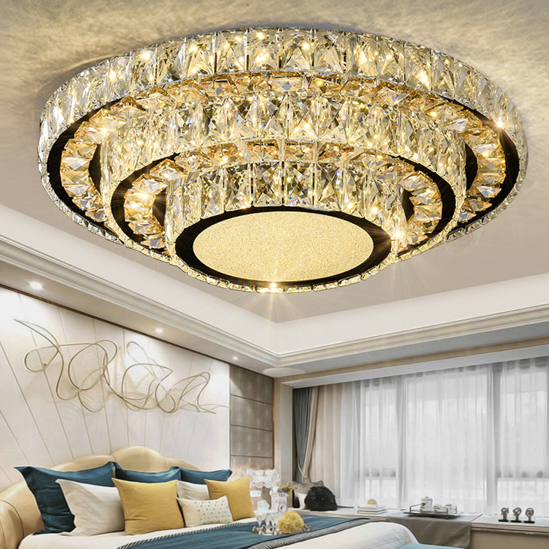 crystal ceiling light fixtures flush mount