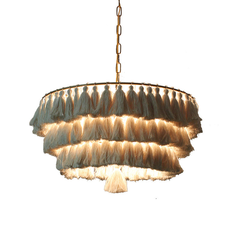 fela tassel chandelier