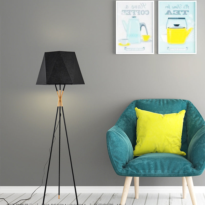 floor lamp in living room