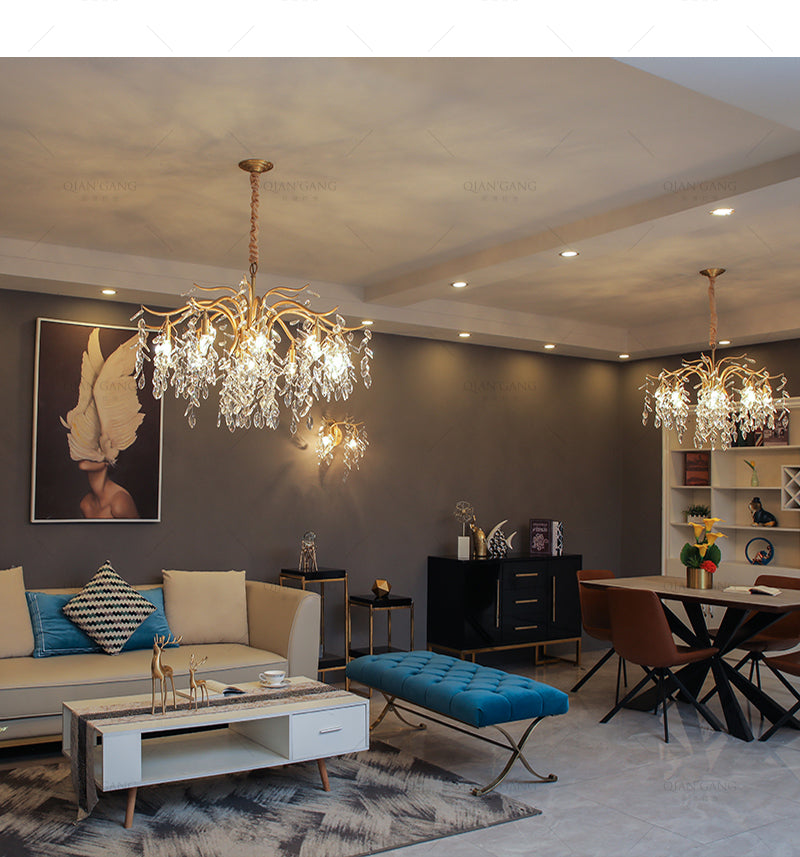 french empire crystal chandelier lighting