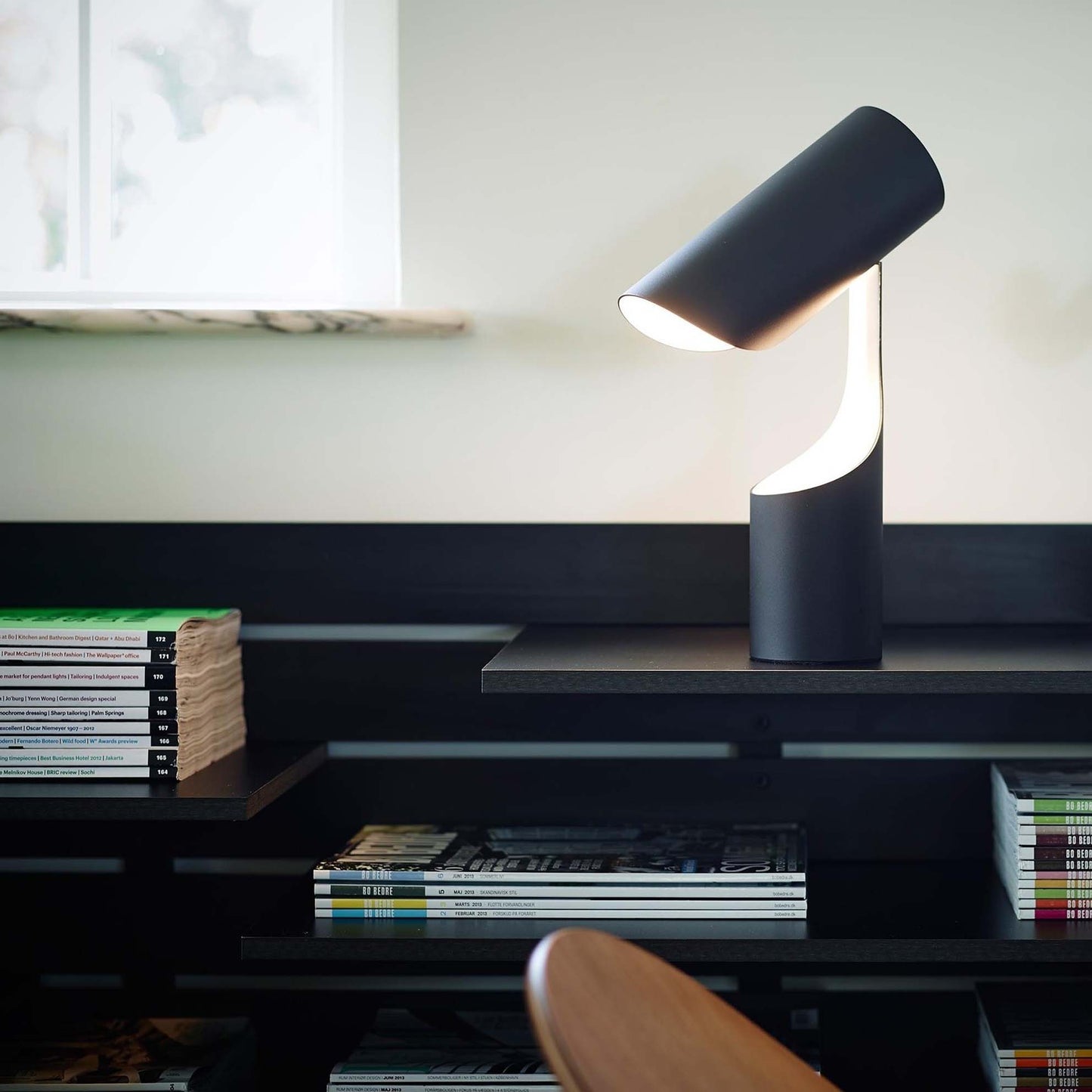 glow cylinder table lamp
