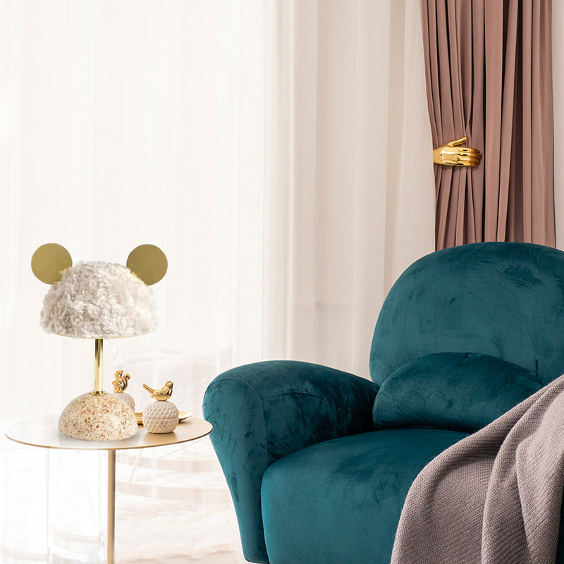gold table lamp