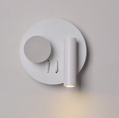 Bedside lamp led reading wall lamp with Double switches