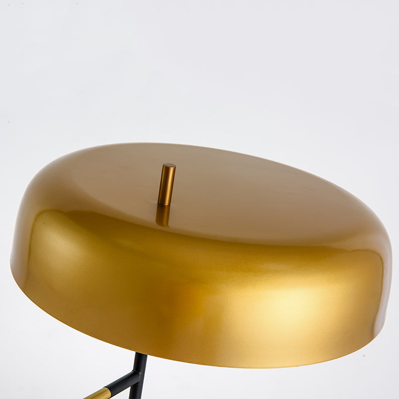 marble and gold table lamp
