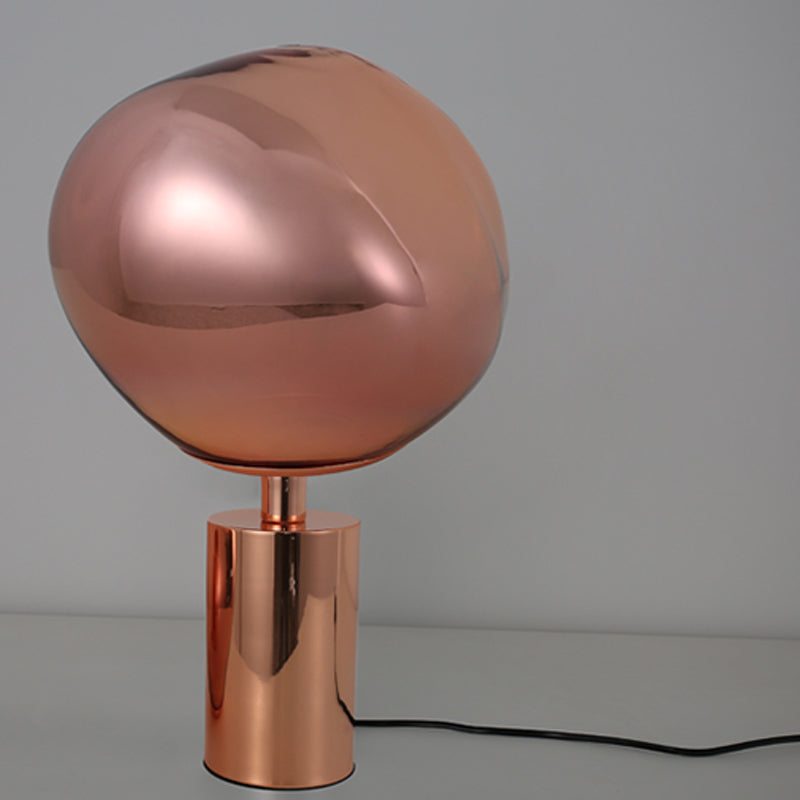 melt table lamp rose gold