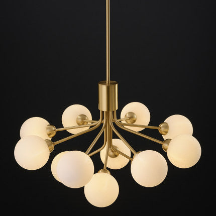 modern chandelier gold