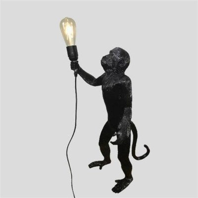 monkey lamp vintage