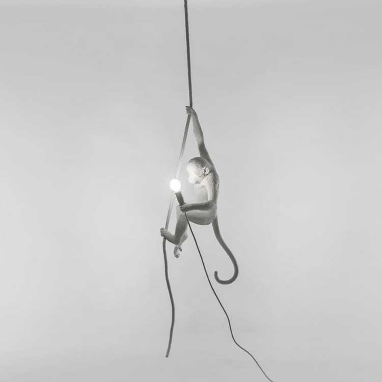 monkey pendant light