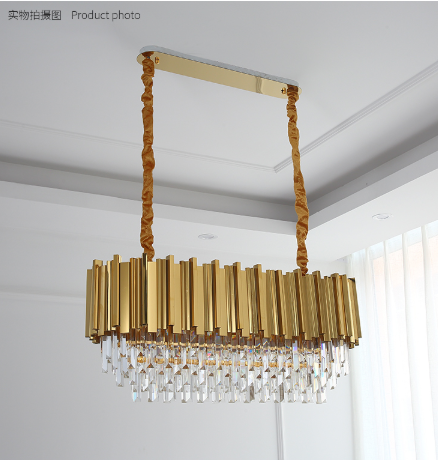 rectangular chandelier modern