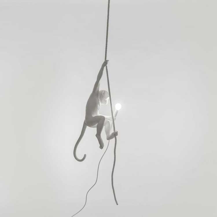 seletti monkey lamps