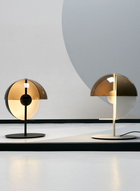 tall modern table lamp