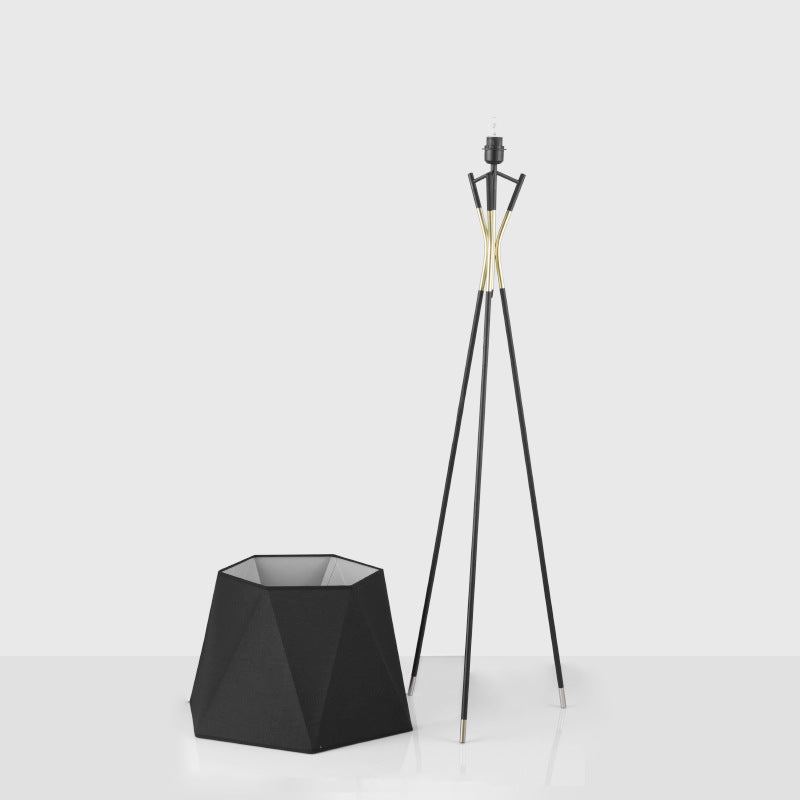 tripod floor lamp vintage